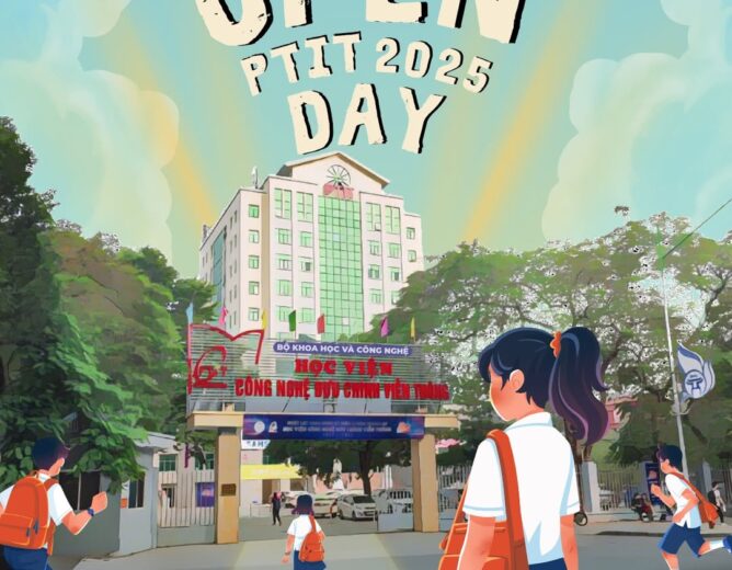 Thông báo Tổ chức Ngày hội Tư vấn Tuyển sinh – Hướng nghiệp “PTIT Open Day 2025”