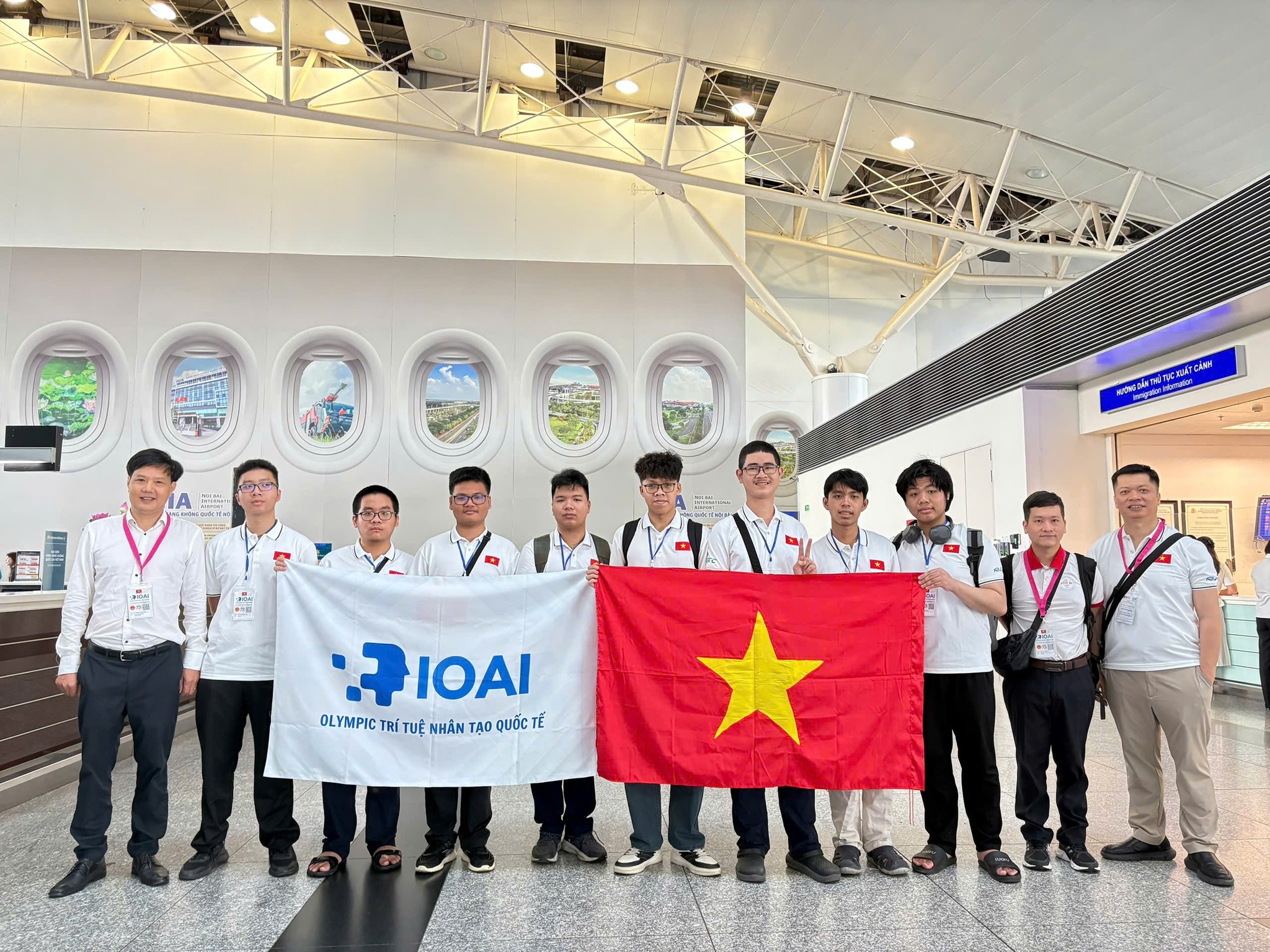 Đoàn Việt Nam tham dự Olympic AI Quốc tế năm 2025