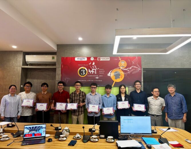 Việt Nam đăng cai cuộc thi học thuật quốc tế Three Minute Thesis (3MT) 2025