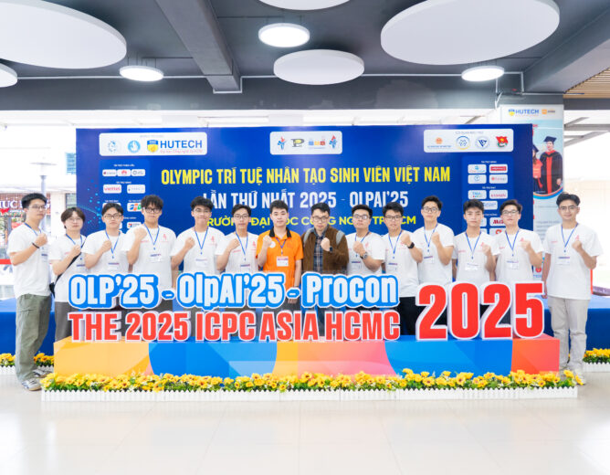 KHOA AI PTIT GHI DẤU ẤN TẠI VÒNG CHUNG KẾT OLYMPIC TRÍ TUỆ NHÂN TẠO SINH VIÊN VIỆT NAM LẦN THỨ NHẤT
