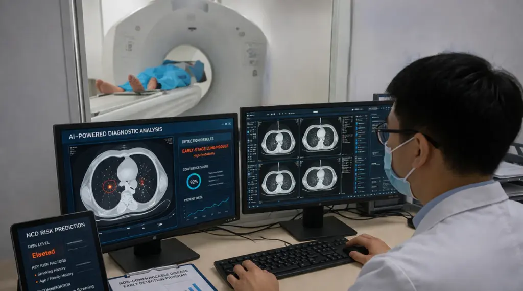 Việt Nam bứt phá với AI: Cuộc cách mạng trong chẩn đoán sớm bệnh không lây nhiễm