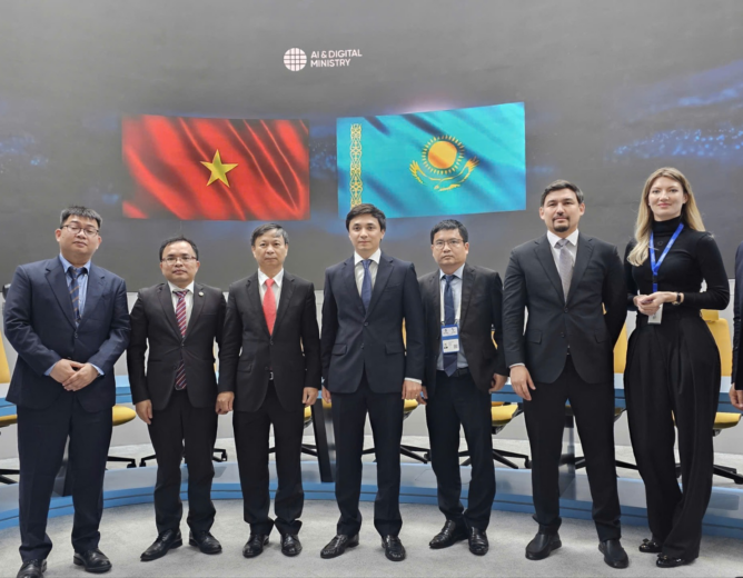 Bộ KH&CN Việt Nam và Bộ TTNT & Phát triển số Kazakhstan: Thúc đẩy hợp tác chiến lược về AI và Chính phủ số
