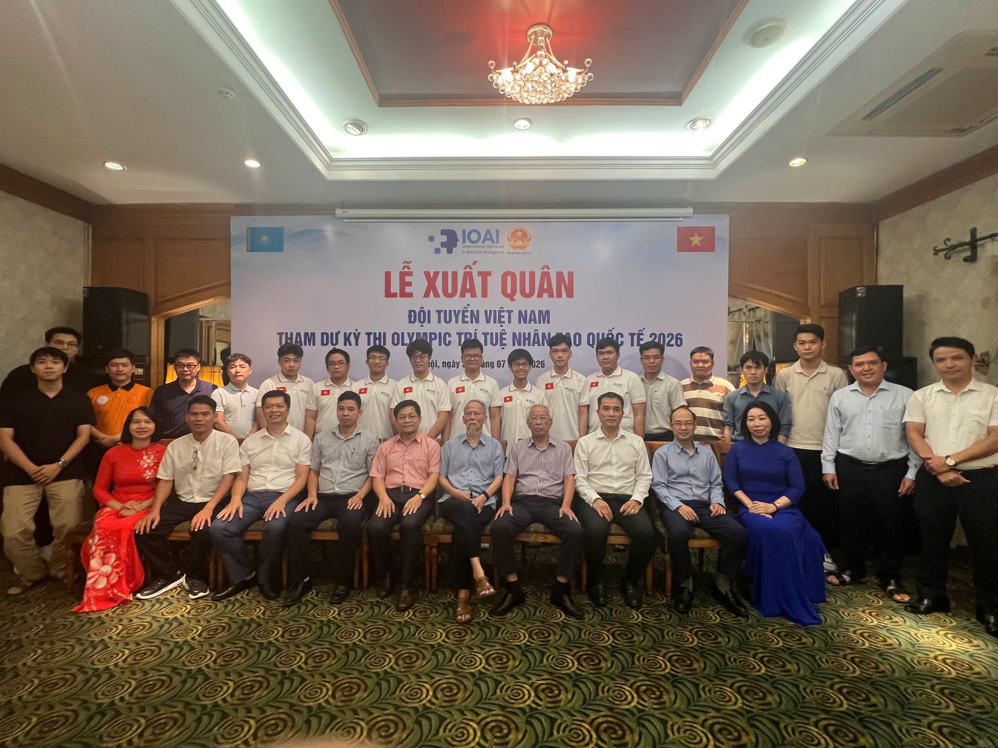 ĐỘI TUYỂN VIỆT NAM CHÍNH THỨC TRANH TÀI TẠI IOAI 2026
