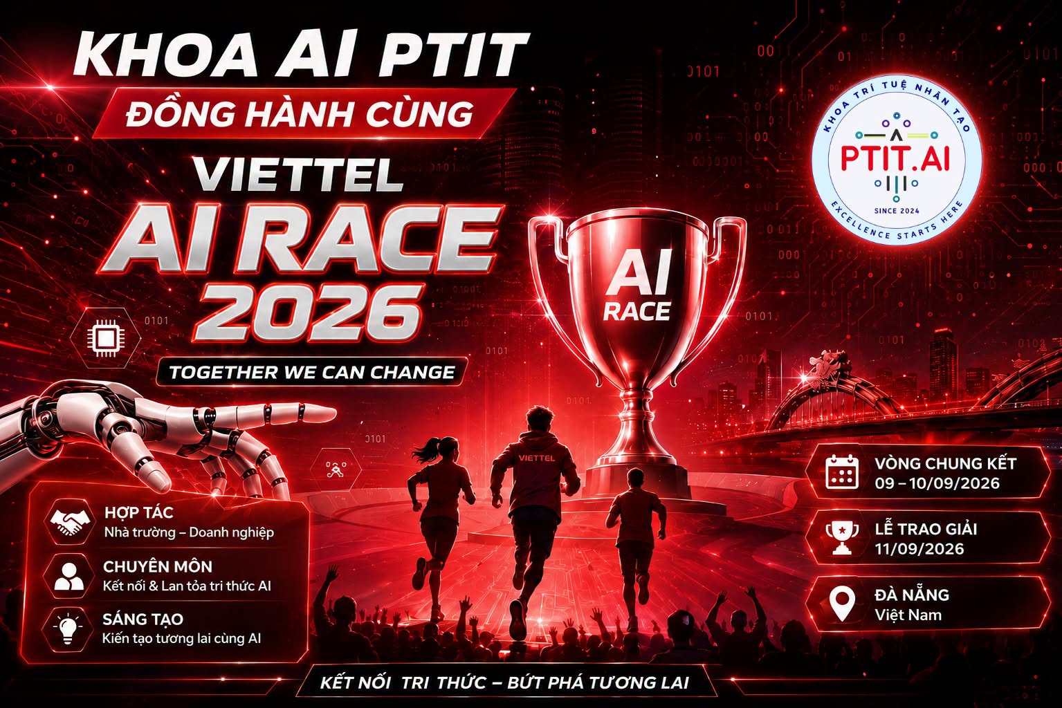 KHOA AI PTIT TIẾP TỤC ĐỒNG HÀNH CÙNG VIETTEL AI RACE 2026