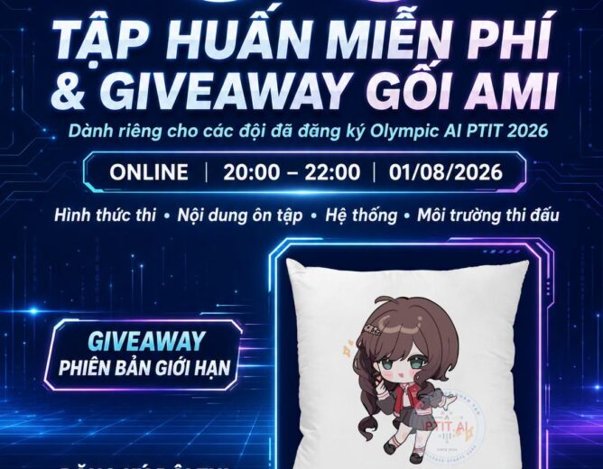 Khoa AI – PTIT tập huấn Olympic AI 2026: Từ kiến thức nền đến kỹ năng thi đấu thực chiến
