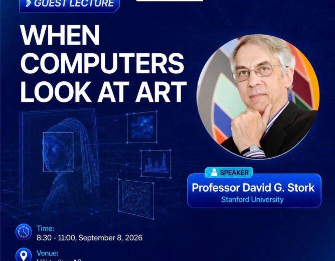 “When Computers Look at Art”: Dấu ấn từ buổi Guest Lecture của Giáo sư Đại học Stanford tại PTIT