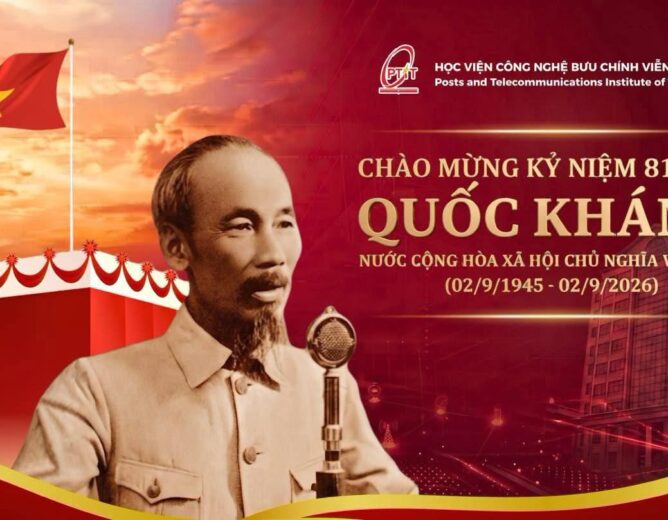 KHOA TRÍ TUỆ NHÂN TẠO – PTIT CHÀO MỪNG 81 NĂM QUỐC KHÁNH NƯỚC CỘNG HÒA XÃ HỘI CHỦ NGHĨA VIỆT NAM